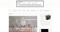 Desktop Screenshot of justalittlesparkle.com